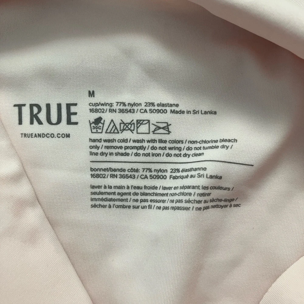 Seamless Light Pink V-Neck Comfort Bralette - Picture 2 of 11